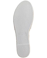 Karl Lagerfeld Paris Cherie Logo Slip-On Espadrille Platform Slide Sandals