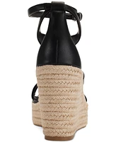 Dkny Women's Maryn Ankle-Strap Espadrille Wedge Sandals