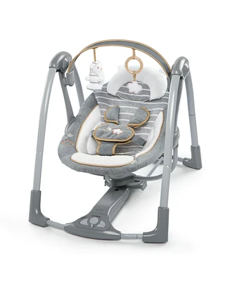 Boutique Collection Swing 'n Go Portable Swing - Bella Teddy