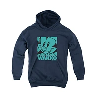 Animaniacs Boys Youth Pop Wakko Pull Over Hoodie / Hooded Sweatshirt