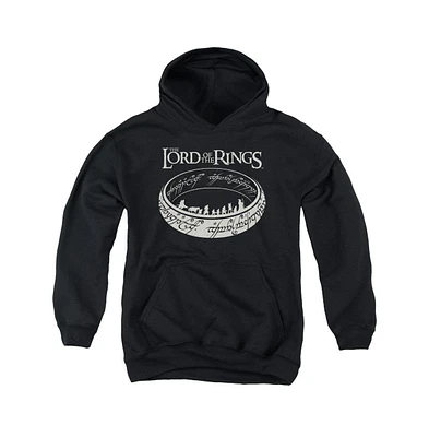 Lord Of The Rings Boys Youth Journey Pull Over Hoodie / Hooded Sweatshirt