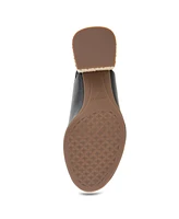 Aerosoles Women's Nora Buckle Strap Chunk Heel Sandals