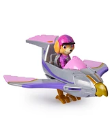 Paw Patrol Jungle Pups, Skye Falcon Vehicle, Toy Jet with Collectible Action Figure - Multi