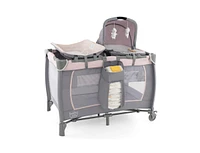 4-in-1 Convertible Portable Baby Playard Newborn Napper with Music and Toys