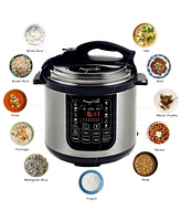 Megachef 8 Quart Digital Pressure Cooker with 13 Pre-set Multi-Function Features