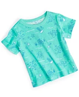 First Impressions Baby Boys Sea-Print T-Shirt, Created for Macy's