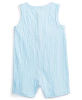 First Impressions Baby Boys Gauze Sunsuit, Created for Macy's