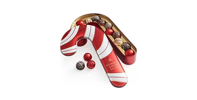 Bonnie & Pop Holiday Candy Cane Chocolate Truffle Gift Tin