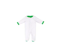Royal Baby Collection Organic Cotton Footed Coverall My Love with Hat Gift Box