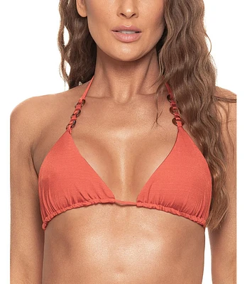 Guria Beachwear Women's Tortoise Ring Triangle Bikini Top