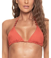 Guria Beachwear Women's Tortoise Ring Triangle Bikini Top