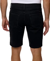 Lazer Men's Slim-Fit Stretch 9-1/2" Denim Shorts