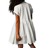 Free People Women's Cotton Catalina Ruffle Mini Dress