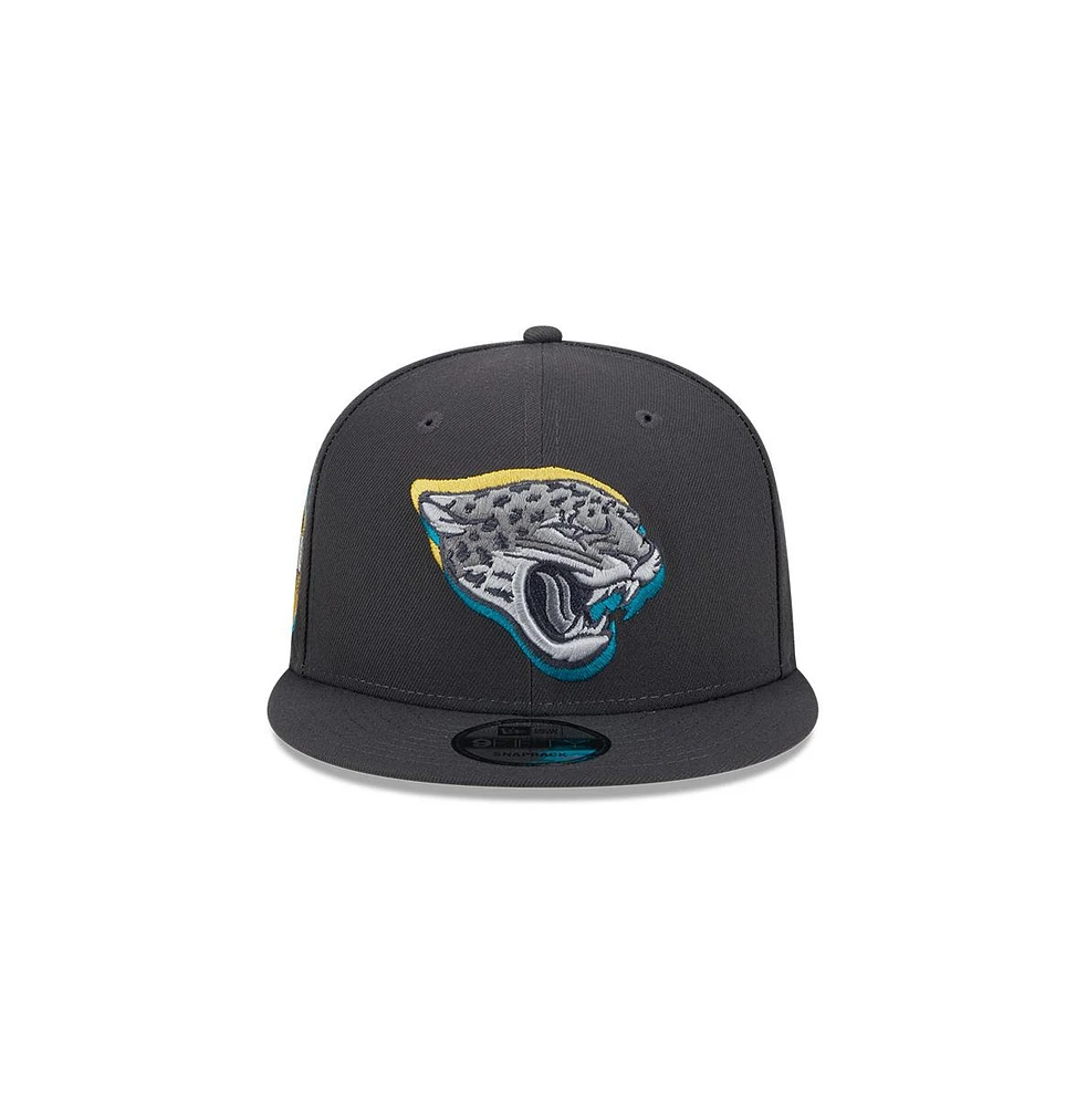 Men's New Era Jacksonville Jaguars 2024 Nfl Draft 9FIFTY Snapback Hat