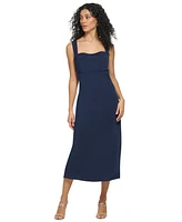 Dkny Women's Sleeveless Cowl-Neck Midi Dress