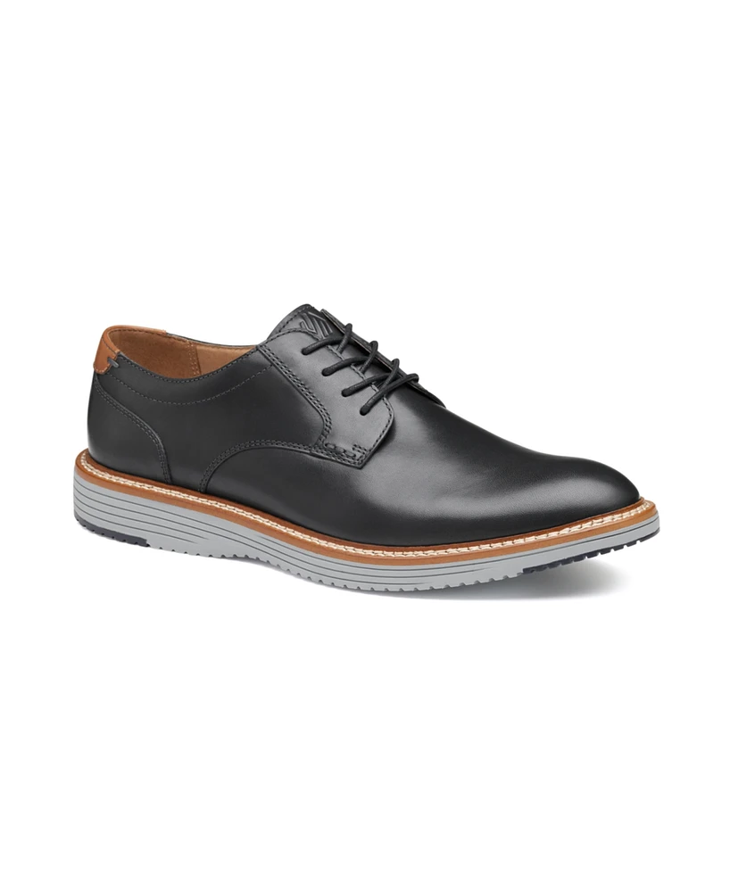 Johnston Murphy Hodges Plain Toe Oxford Casual Lace Up Shoe