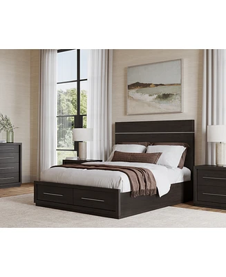 Tivie 3pc Bedroom Set (California King Storage Bed + Dresser Nightstand), Created for Macy's