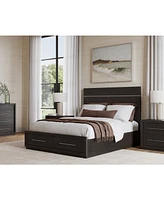 Tivie 3pc Bedroom Set (California King Storage Bed + Dresser Nightstand), Created for Macy's