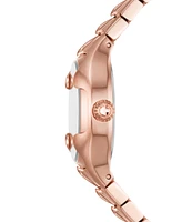 Diesel Women's Vert Three Hand Rose Gold-Tone Stainless Steel Watch 32mm