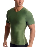 Instaslim Men's Compression Activewear Short Sleeve Crewneck T-shirt