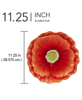 Certified International Blossom 3-d Floral Platter