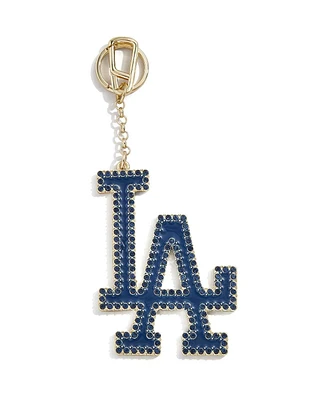 Women's Baublebar Los Angeles Dodgers Mascot Bag Keychain