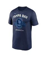 Men's Nike Navy Tampa Bay Rays Dominican Republic Series Legend T-shirt