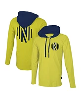 Men's Stadium Essentials Yellow Nashville Sc Tradition Raglan Hoodie Long Sleeve T-shirt