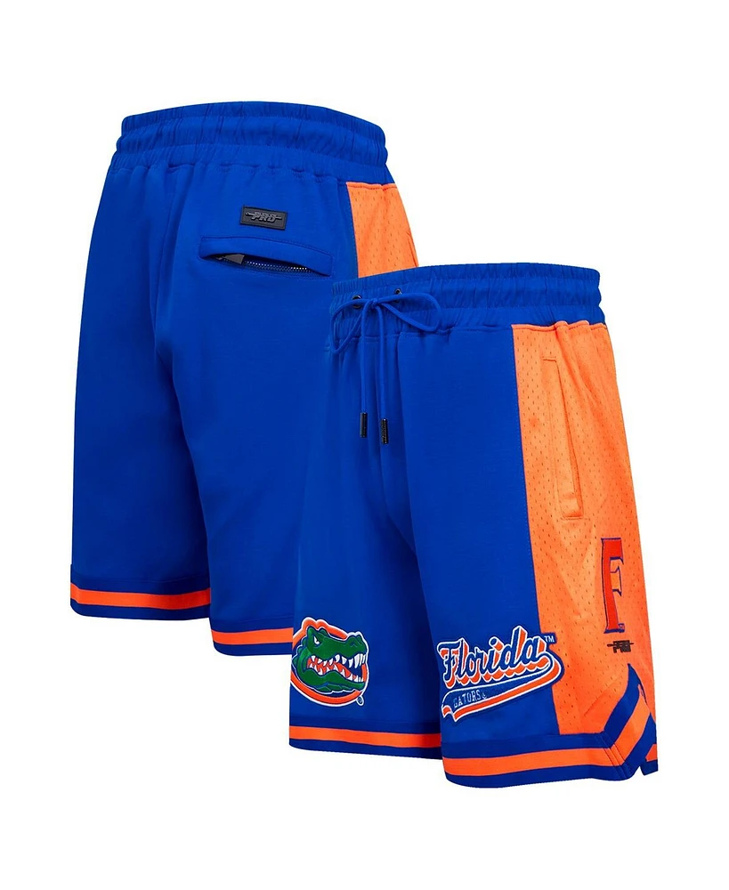 Men's Pro Standard Royal Florida Gators Script Tail Dk 2.0 Shorts