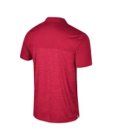 Men's Colosseum Crimson Alabama Tide Langmore Polo Shirt