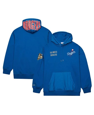 Men's Mitchell & Ness Royal Los Angeles Dodgers Team Og 2.0 Current Logo Pullover Hoodie
