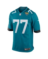 Men's Nike Anton Harrison Teal Jacksonville Jaguars 2023 Nfl Draft First Round Pick Game Jersey