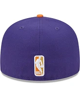 Men's New Era Purple, Orange Phoenix Suns Gameday Gold Pop Stars 59FIFTY Fitted Hat