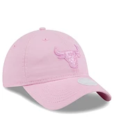 Women's New Era Pink Chicago Bulls Colorpack Tonal 9TWENTY Adjustable Hat
