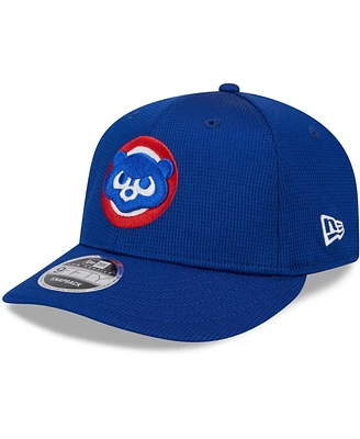 Men's New Era Royal Chicago Cubs 2024 Batting Practice Low Profile 9FIFTY Snapback Hat