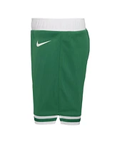 Little Boys and Girls Nike Kelly Green Boston Celtics Icon Replica Shorts