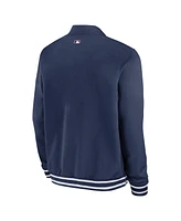 Men's Nike Navy Boston Red Sox Authentic Collection Full-Zip Bomber Jacket