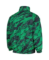 Men's Nike Green Michigan State Spartans Anorak Half-Zip Jacket