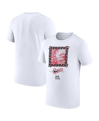 Men's Nike White Liverpool Dna T-shirt
