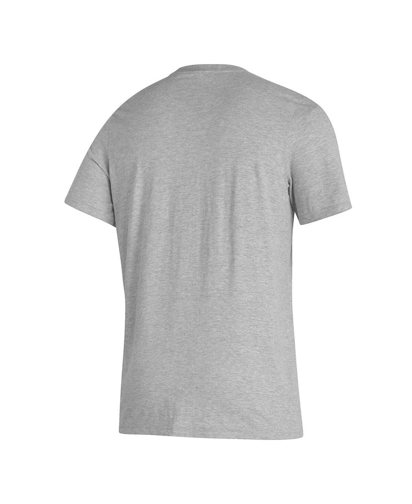 Men's adidas Gray Manchester United Block T-shirt