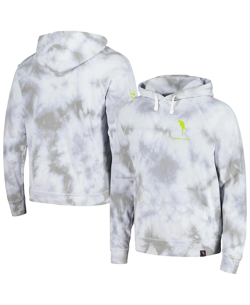 Men's and Women's Margaritaville Graphite Tye-Dye Pullover Hoodie