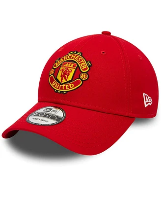 Youth Boys and Girls New Era Manchester United Core 9FORTY Adjustable Hat