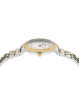 Versace Women's Swiss Two-Tone Stainless Steel Bracelet Watch 38mm