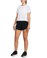 Under Armour Women's Fly By Mesh-Panel Running Shorts