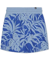 Puma Women's Palm Resort Drawstring-Waist Skirt - Zen Blue