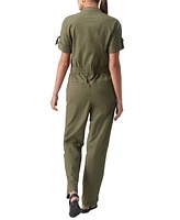 Sanctuary Women's Reserve Short-Sleeve Jumpsuit