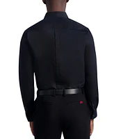 Karl Lagerfeld Paris Men's Slim-Fit Sateen Woven Shirt
