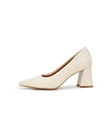 Gentle Souls Women's Dionne Block Heel Pointy Toe Pumps