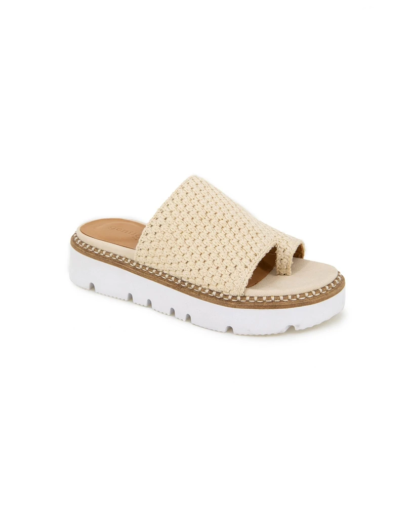 Gentle Souls Women's Lavern Slip-On Sandals