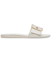 Dolce Vita Women's Dasa Embellished Buckled Slide Flat Sandals